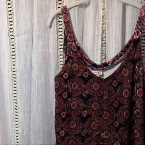 NWOT Natural Life velvet jumpsuit